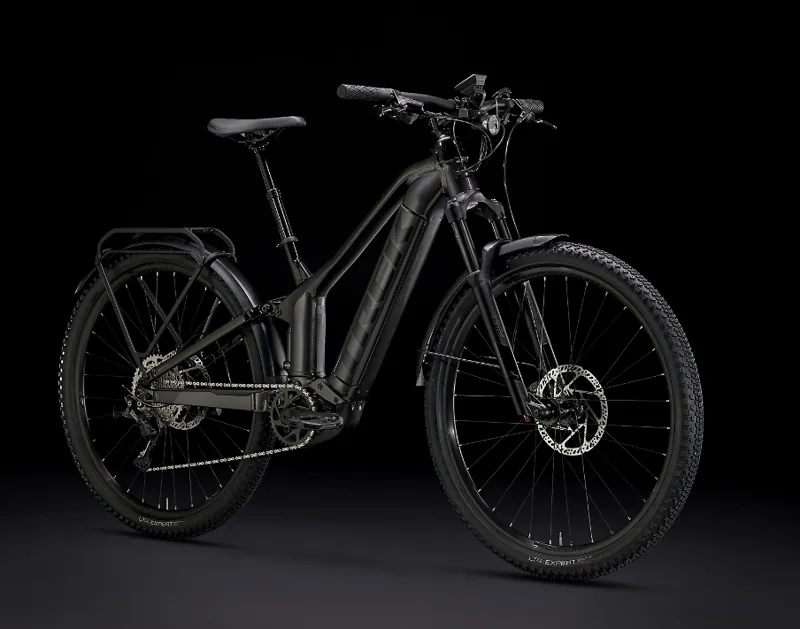 Trek Powerfly FS 4 Equipped Gen 3 Electric Mountain Bike 2023 in Matte Dnister Black-10